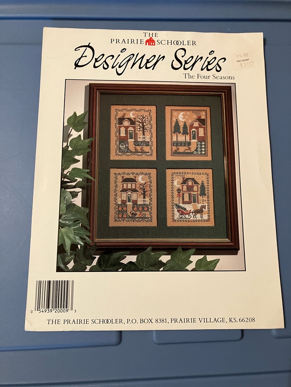 🧵The Prairie Schooler-The Four Seasons Cross-Stitch Pattern